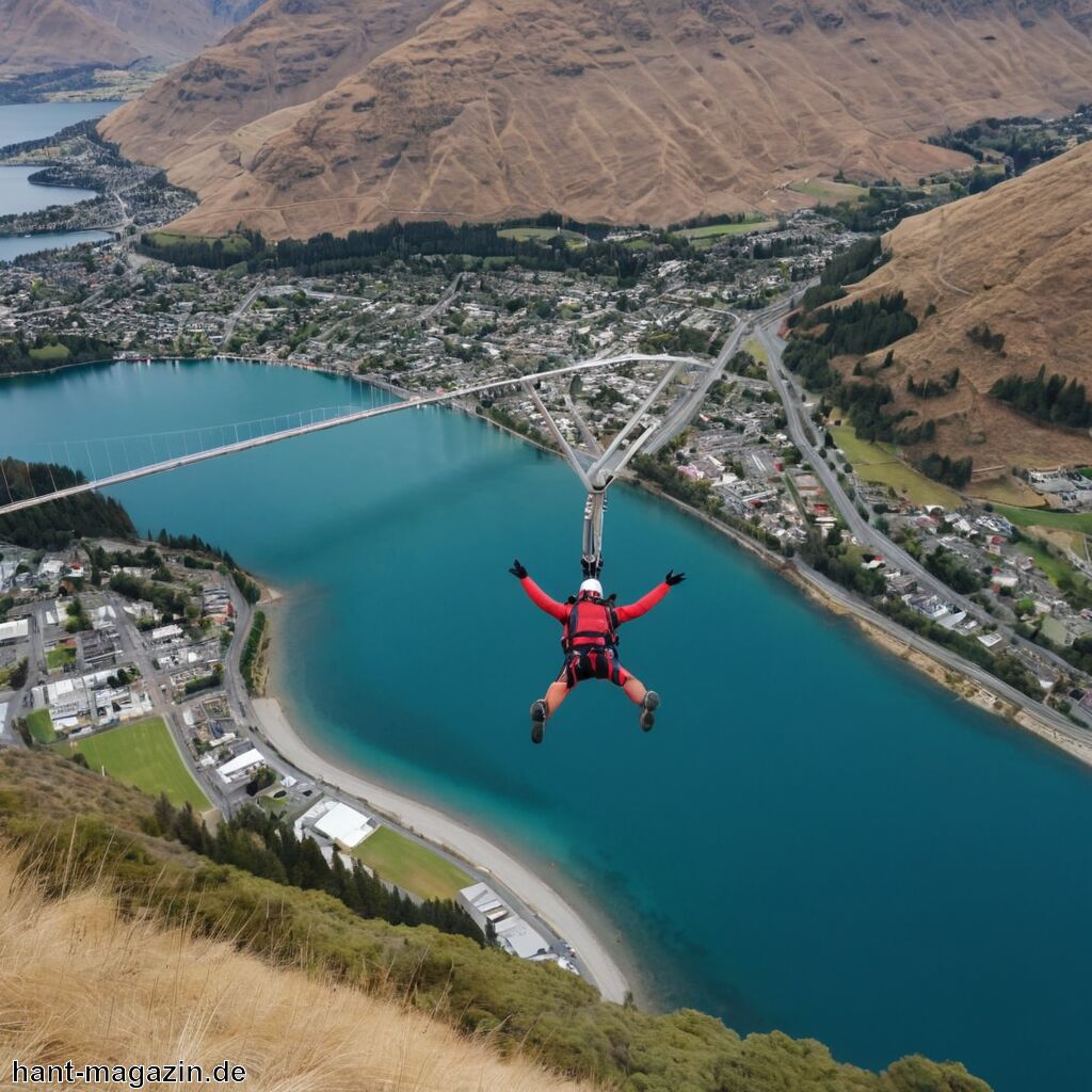 Flitterwochen Queenstown » Abenteuerstadt in Neuseeland erleben
