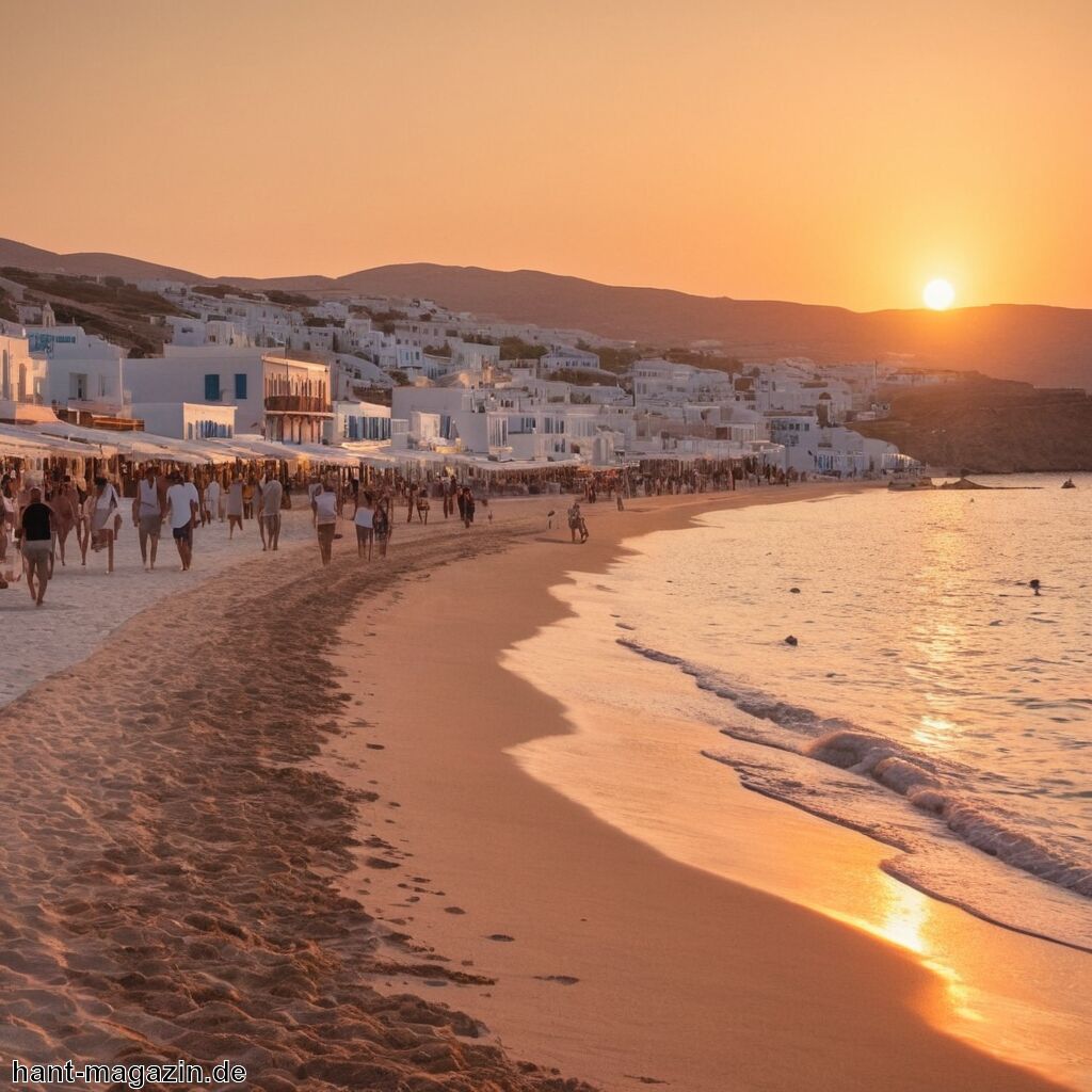Flitterwochen Mykonos » Partyleben und wunderschöne Strände
