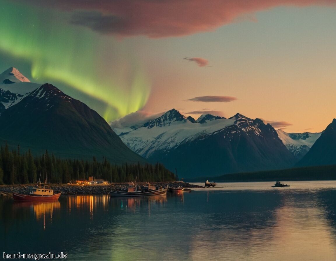 Fischereiausflüge in reiche Gewässer - Flitterwochen Anchorage » Naturderkmale im hohen Norden