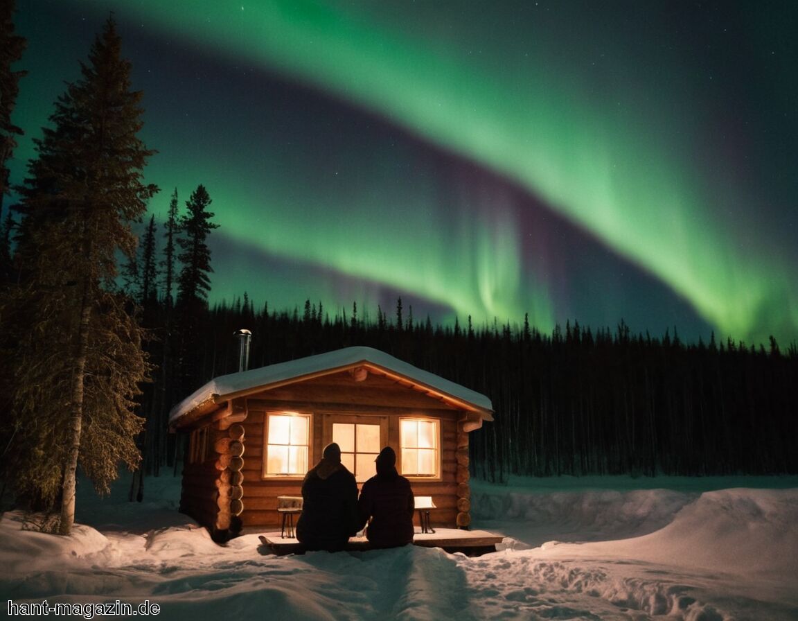 Unterkünfte für unvergessliche Nächte - Flitterwochen Fairbanks » Die Magie der Nordlichter
