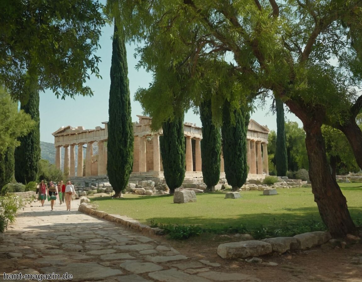 Nationalgarten: Entspannende Oase im Stadtzentrum   - Flitterwochen Athen » Antike Schätze und lebhaftes Leben