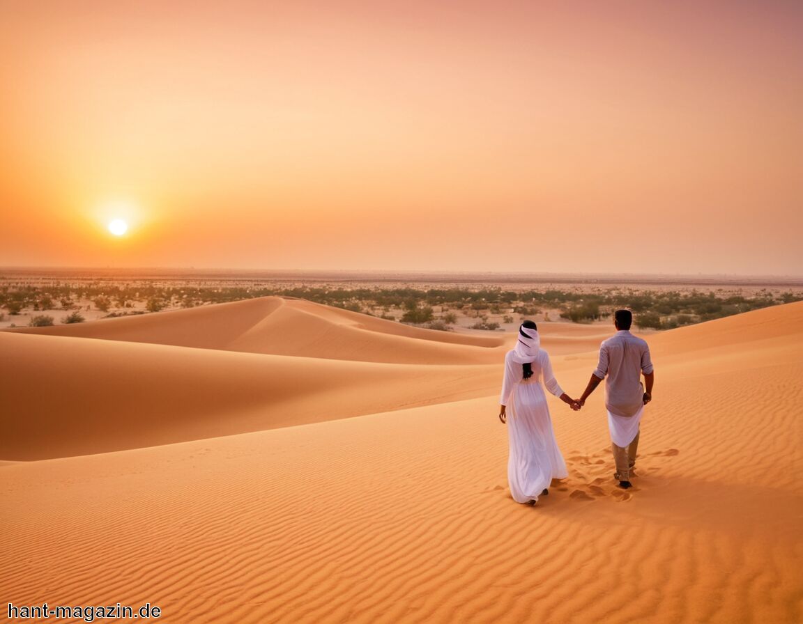 Wüstenabenteuer und Outdoor-Aktivitäten genießen - Flitterwochen Abu Dhabi » Architektur und Kultur in der Wüste