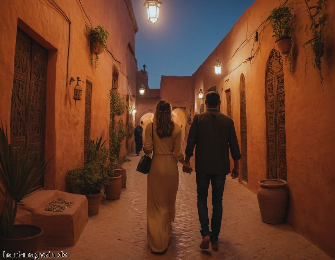 Spaziergänge durch die Medina   - Flitterwochen Marrakesch » Farben und Düfte im orientalischen Flair
