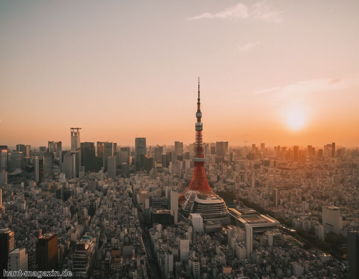 Moderne Architektur und futuristische Stadtansichten - Flitterwochen Tokio » Grenzenlose Abenteuer in Japan