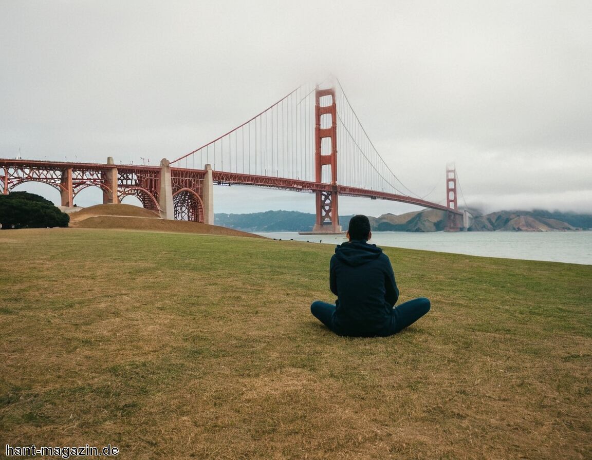 Entspannung am Crissy Field - Flitterwochen San Francisco » Golden Gate und charmante Stadt erkunden
