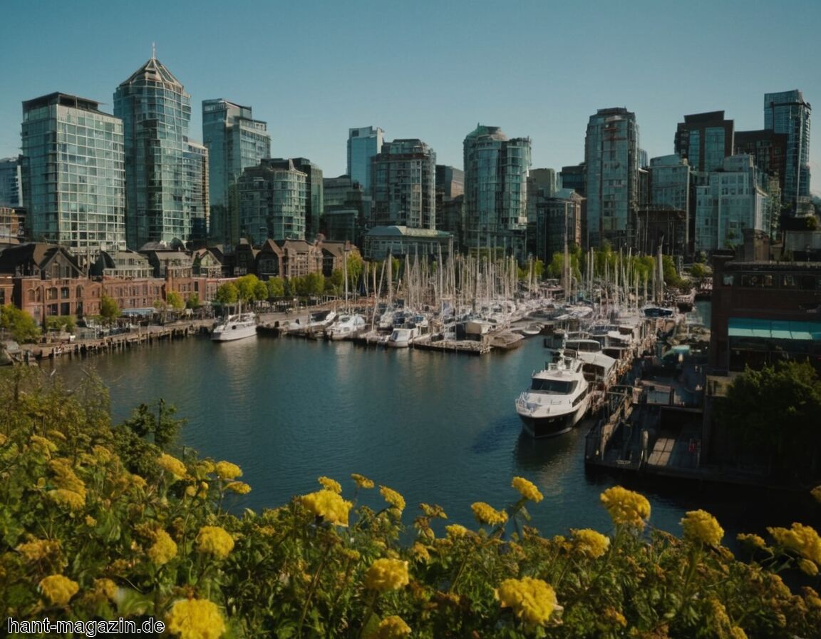 Stadtleben in Gastown und Granville Island - Flitterwochen Vancouver » Natur und Stadt in Harmonie erleben