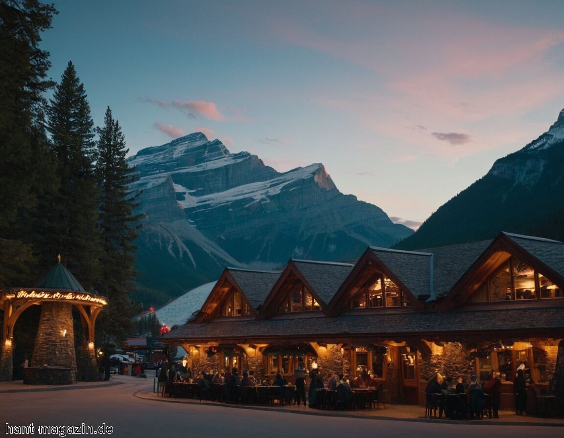 Kulinarische Erlebnisse in charmanten Restaurants - Flitterwochen Banff » Bergpracht in den kanadischen Rocky Mountains