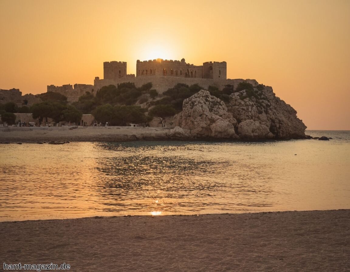 Erkundung antiker Ruinen und Monumente - Flitterwochen Rhodos » Traumhafte Strände und Geschichte