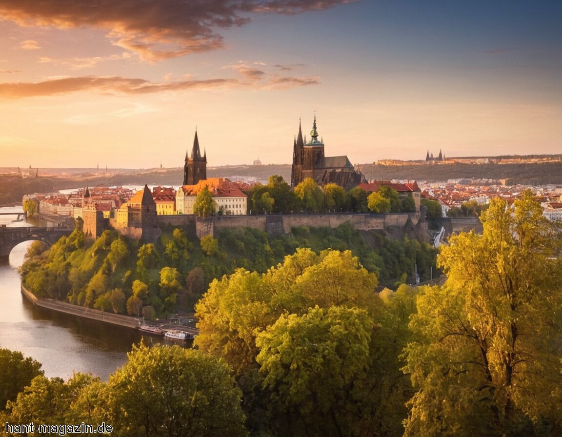 Besuch des Vyšehrad-Forts - Flitterwochen Prag » Märchenhafte Stadt an der Moldau