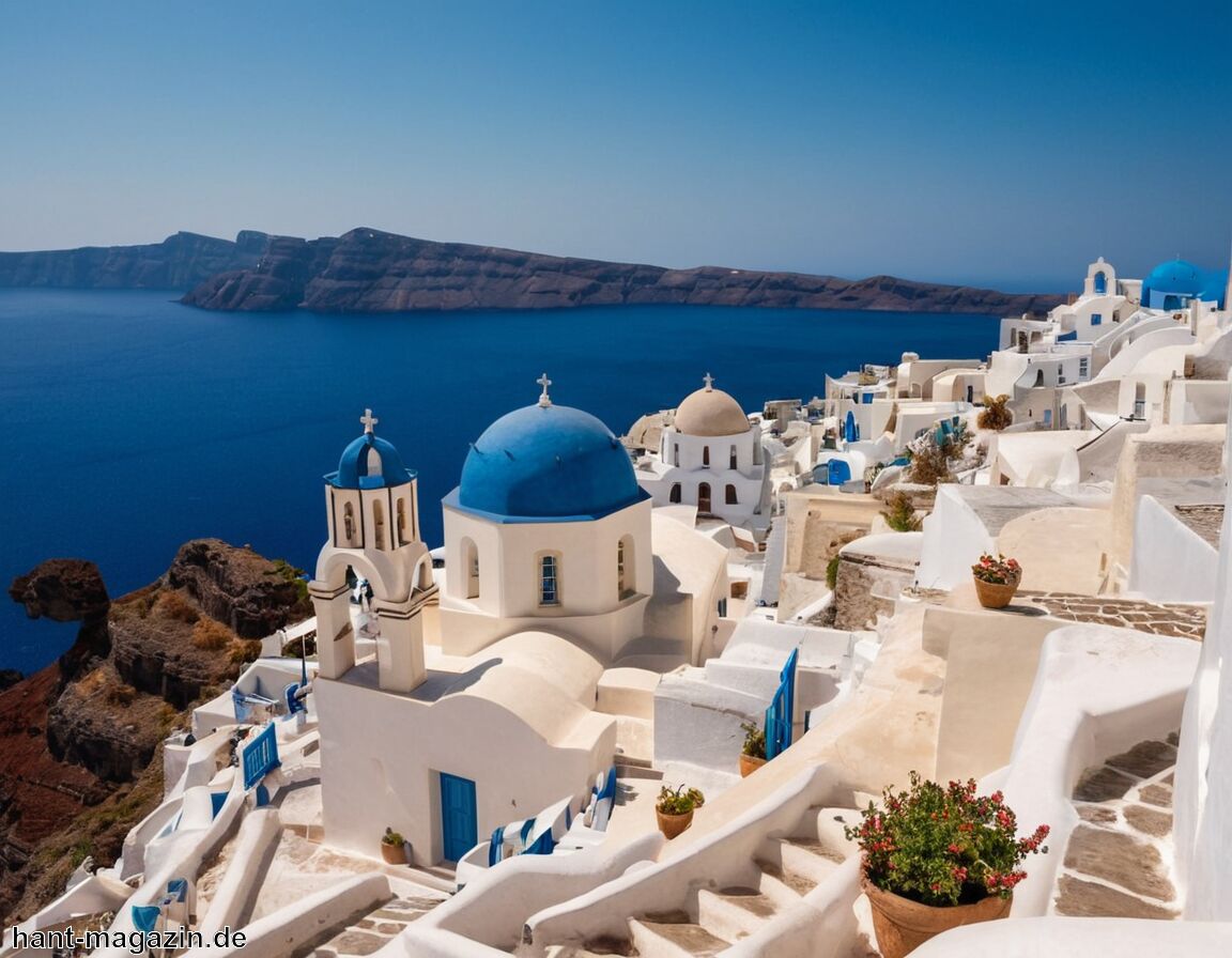 Erkundung der charmanten Dörfer auf Santorin   - Flitterwochen Santorin » Malerische Sonnenuntergänge genießen