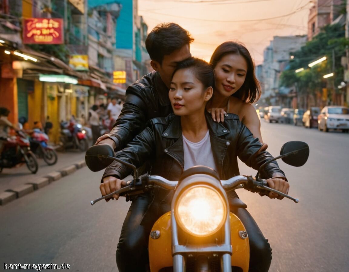 Motorradfahrten durch die Stadt - Flitterwochen Ho-Chi-Minh-Stadt » pulsierendes Leben in Vietnam entdecken