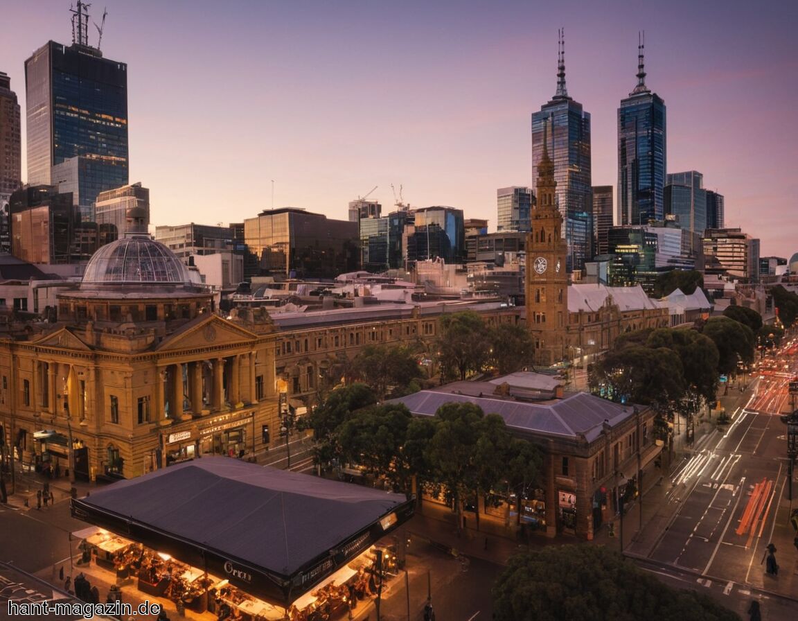 Sehenswürdigkeiten und Attraktionen in der Stadt - Flitterwochen Melbourne » Kaffee und Kultur in Australien