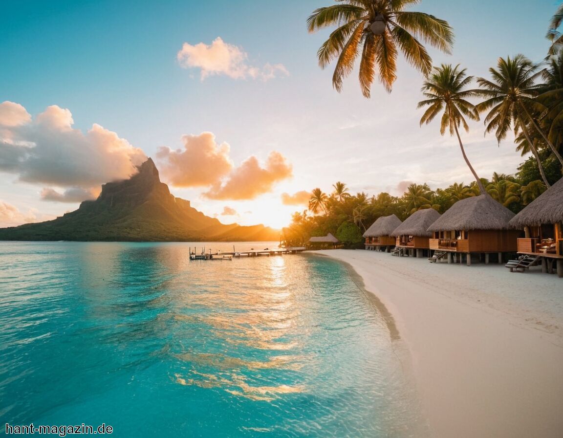 Flitterwochen Bora Bora » Romantik auf einer Luxusinsel